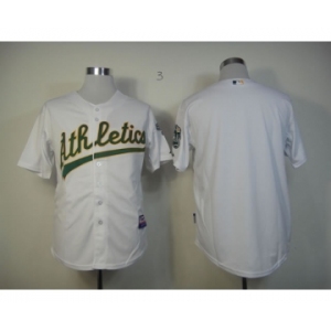 mlb jerseys oakland athletics blank white