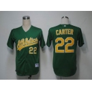 mlb oakland athletics #22 carter green