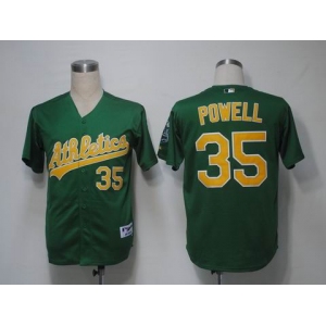mlb oakland athletics #35 powell green