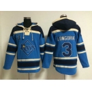 MLB Tampa Bay Rays #3 Longoria blue jerseys[pullover hooded sweatshirt]