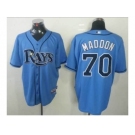 mlb jerseys tampa bay rays #70 maddon lt blue