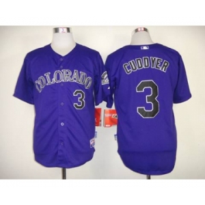 mlb jerseys colorado rockies #3 cuddyer purple