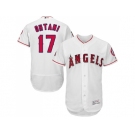 Los Angeles Angels Of Anaheim #17 Shohei Ohtani White Flexbase Authentic Collection Stitched MLB Jersey