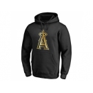 Los Angeles Angels of Anaheim Gold Collection Pullover Hoodie Black