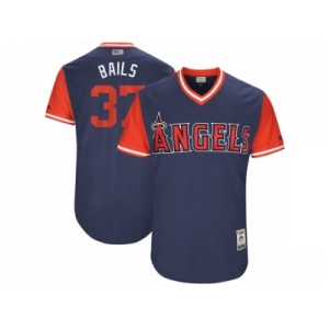 Men's 2017 Little League World Series Angels #37 Andrew Bailey Bails Navy Jersey