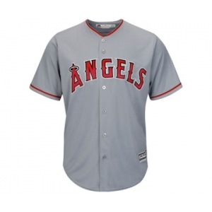 Men's Los Angeles Angels of Anaheim Blank Majestic Gray Road Cool Base Team Jersey