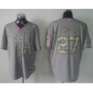 mlb jerseys los angeles angels #27 trout grey[number camo]