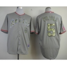 mlb jerseys los angeles angels #5 pujols grey[number camo]