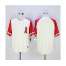 mlb jerseys los angeles angels blank cream[2016 new]