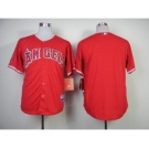 mlb jerseys los angeles angels blank red