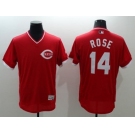 Cincinnati Reds #14 Pete Rose Red Flexbase Authentic Collection Cooperstown Stitched MLB Jersey