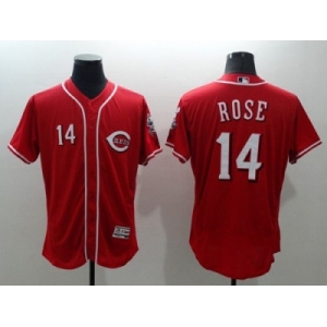 Cincinnati Reds #14 Pete Rose Red Flexbase Authentic Collection Stitched Baseball Jersey