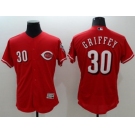 Cincinnati Reds #30 Ken Griffey Red Flexbase Authentic Collection Stitched Baseball Jersey