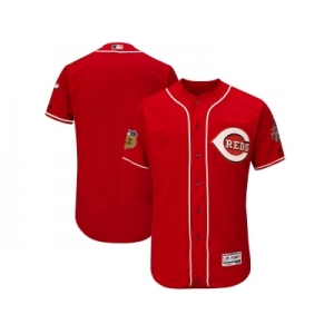 Cincinnati Reds Blank Red 2017 Spring Training Flexbase Authentic Collection Stitched Baseball Jersey