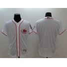 Cincinnati Reds Blank White Flexbase Authentic Collection Stitched MLB Jersey