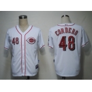 MLB Cincinnati Reds #48 Cordero White[Cool Base]