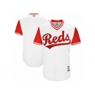 Men's 2017 Little League World Series Cincinnati Reds White Jersey