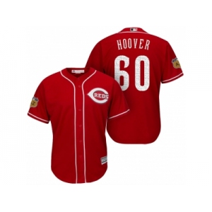 Men's Cincinnati Reds #60 J.J. Hoover 2017 Spring Training Cool Base Stitched MLB Jersey