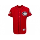 Men's Cincinnati Reds Blank Scarlet Stitched 2016 Fashion Stars & Stripes Flex Base Baseball Jersey