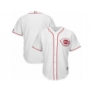 Men's Cincinnati Reds Majestic Blank White Home Cool Base Jersey