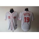 mlb Cincinnati Reds #19 votto white[cool base]