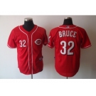 mlb Cincinnati Reds #32 Bruce Red[cool base]