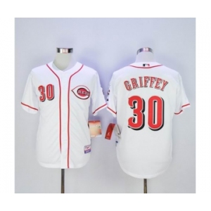 mlb jerseys cincinnati reds #30 griffey white