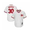 mlb jerseys cincinnati reds #30 griffey white[m&n]