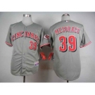 mlb jerseys cincinnati reds #39 mesoraco grey