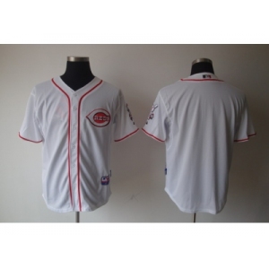 mlb jerseys cincinnati reds blank white