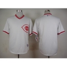 mlb jerseys cincinnati reds blank white[m&n 1990]