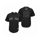 Boston Red Sox #19 Jackie Bradley Jr. JBJ Black 2019 Players' Weekend Replica Jersey