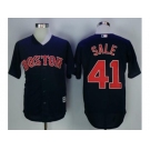 Boston Red Sox #41 Chris Sale Navy Blue New Cool Base Stitched MLB Jersey