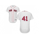 Boston Red Sox #41 Chris Sale White Flexbase Authentic Collection Stitched MLB Jersey