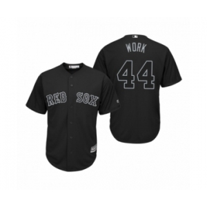 Boston Red Sox #44 Brandon Workman Work Black 2019 Players' Weekend Replica Jersey