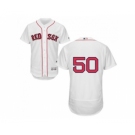 Boston Red Sox #50 Mookie Betts White Flexbase Authentic Collection Stitched Baseball Jersey