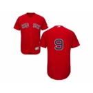 Boston Red Sox #9 Ted Williams Red Flexbase Authentic Collection Stitched Baseball Jersey