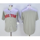 Men Boston Red Sox Blank Gray 2016 Official Cool Base Jersey