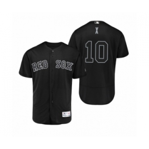 Men Red Sox David #10 Price X Black 2019 Players' Weekend Authentic Jersey