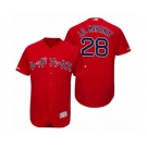 Men's 2019 Asian Heritage #28 Month J.D. Martinez Red Japanese Flex Base Jersey