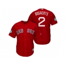 Men's Boston Red Sox #2 Xander Bogaerts 2017 Spring Training Cool Base Stitched MLB Jersey