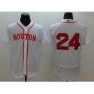 Men's Boston Red Sox #24 David Price Majestic White Flexbase Authentic Collection Alternate Team Jersey