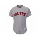 Men's Boston Red Sox Majestic Blank Gray Road Flexbase Authentic Collection Team Jersey