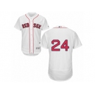 Men's Majestic Boston Red Sox #24 David Price White Flexbase Authentic Collection MLB Jersey