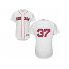 Men's Majestic Boston Red Sox #37 Bill Lee White Flexbase Authentic Collection MLB Jersey