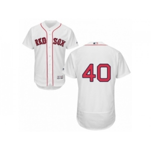 Men's Majestic Boston Red Sox #40 Andrew Benintendi White Flexbase Authentic Collection MLB Jersey