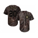 Men Houston Astros #20 Preston Tucker Camo Realtree Collection Cool Base Stitched MLB Jersey