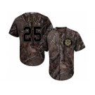 Men Houston Astros #25 Jose Cruz Camo Realtree Collection Cool Base Stitched MLB Jersey