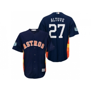 Men's Houston Astros #27 Jose Altuve 2018 Spring Training Cool Base Stitched MLB Jersey