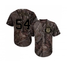 Men's Houston Astros #54 Roberto Osuna Authentic Camo Realtree Collection Flex Base Baseball Jersey